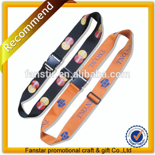 Top Qquality Polyester/Travel/Nylon Luggage Bag Belt/luggage belt with custom logo