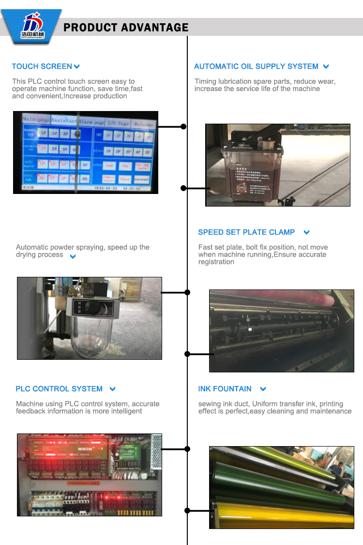 Continuous Computer Paper Bills offset rotary printer small offset printer