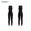 Popular Popular de la piel Long John Neoprene Wetsuit para mujeres