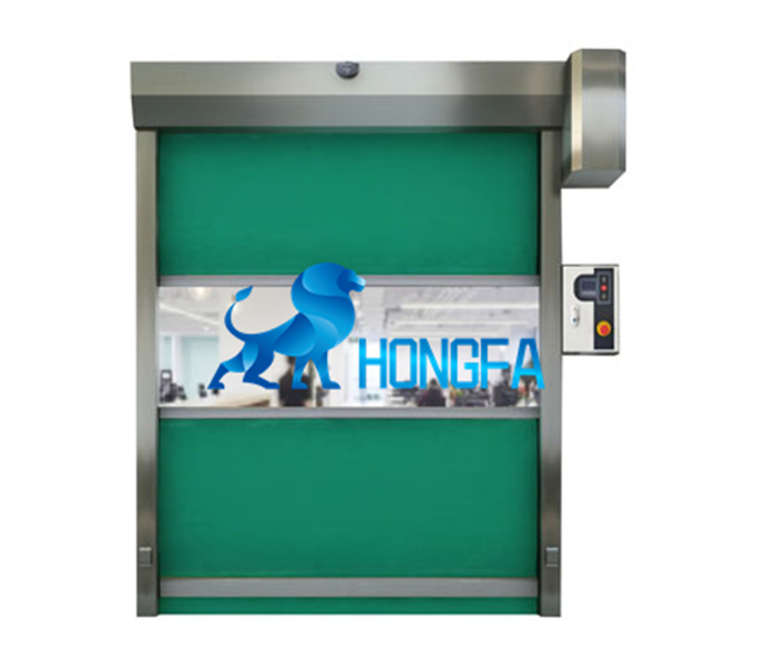 Infrared PVC High Speed Rolling Door