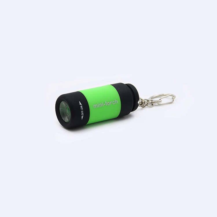 2019 Hot Selling Portable Mini USB Torch Rechargeable LED Flashlight Keychain USB Lamp