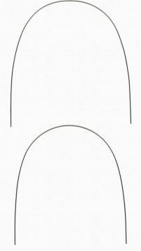 Orthodontics Instruments Thermally Activated Niti Arch Wire