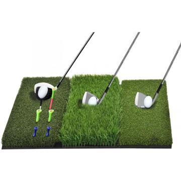 Alfombrilla de goma para putter de golf, campo de prácticas, alfombrilla para golpear