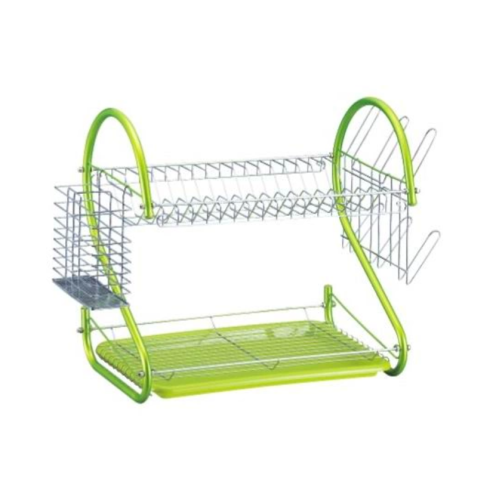 Dish rack with drip tray