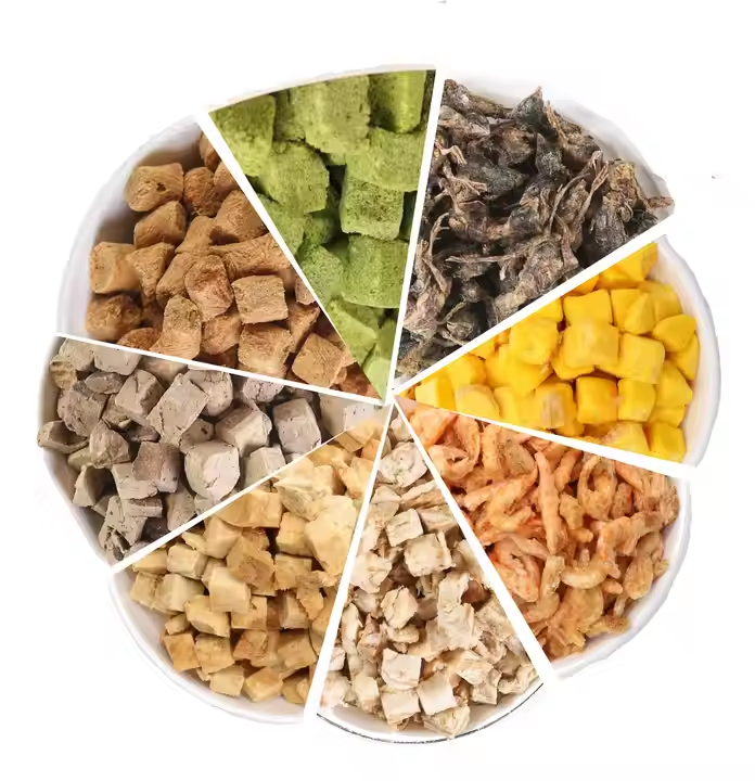 Lanches de gato liofilizados1.1 Freeze-Dried Cat Snacks1.1