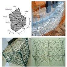 Gabion Box/ Basket /hexagonal wire basket/ retaining wall gabion mesh