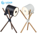 Đèn bàn nhỏ bằng gỗ LEDER