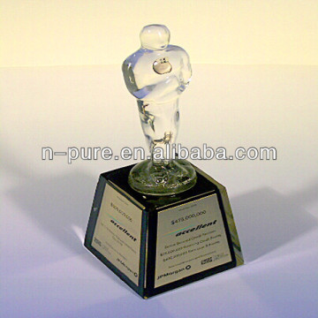 Personalized Small Crystal Figurines Trophy