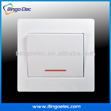 wall switch with indicator light