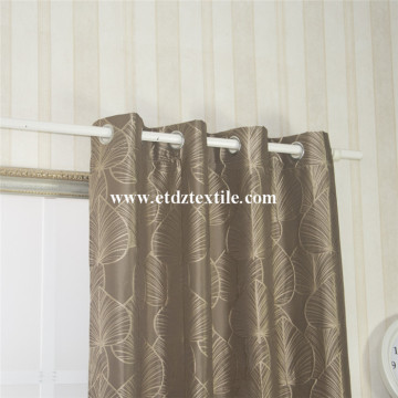 2016 New Polyester Big Leaf Curtain