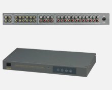 AV SIGNAL SELECTOR WITH 4 INPUTS 12 OUTPUTS