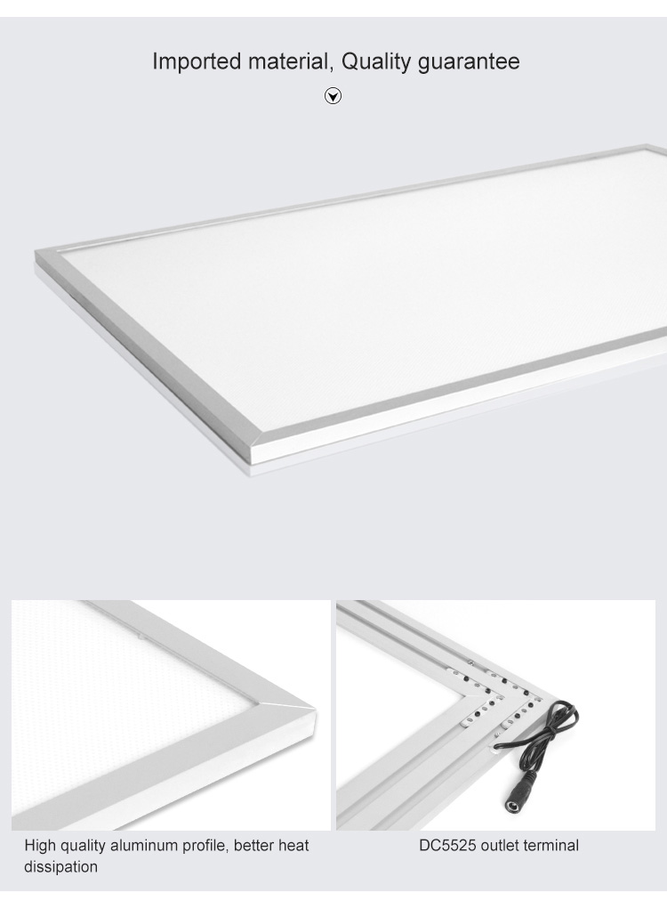 Custom Hospital Aluminium Downlight Led Panel Backlight Home Flex