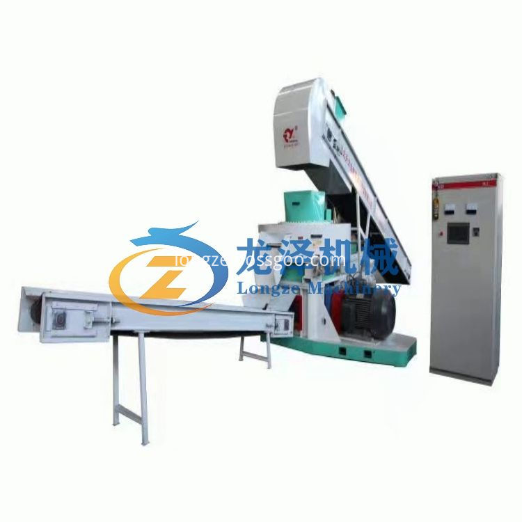 الفحم Briquette Straw Hay Briquetting Press Biomass Briquette Machine