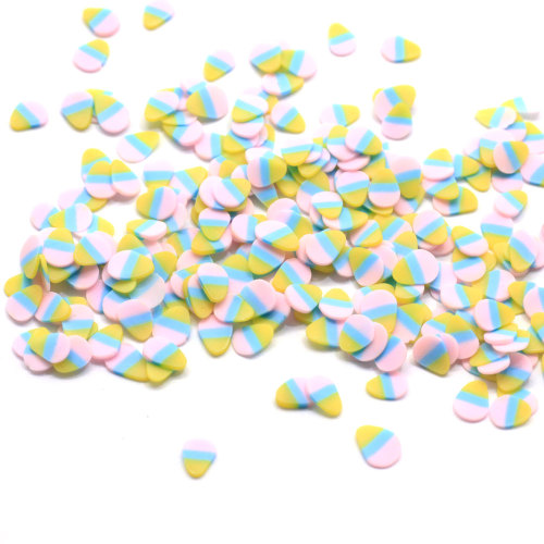 500g Ice-Cream Cone Slices Polymer Soft Clay Sprinkles For Crafts DIY Nail Art Decorations Cake Dessert Phone Accessories