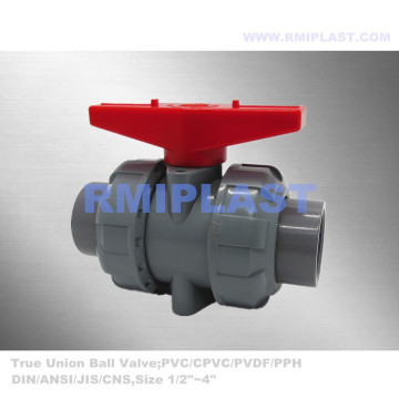 Union Ball Valve CPVC end BSPT