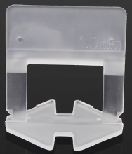 Solid base for tile leveler