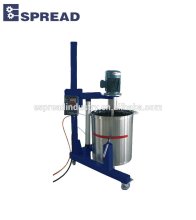 Pneumatic lift paint mixing machine