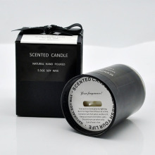 candle black paper packaging boxes