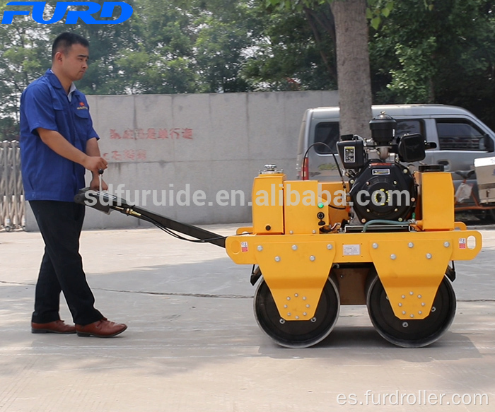 Precio barato 550 kg mano empuje vibratorio bebé compactador máquina (FYL-S600C)