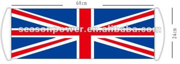 UK hand scrolling banner