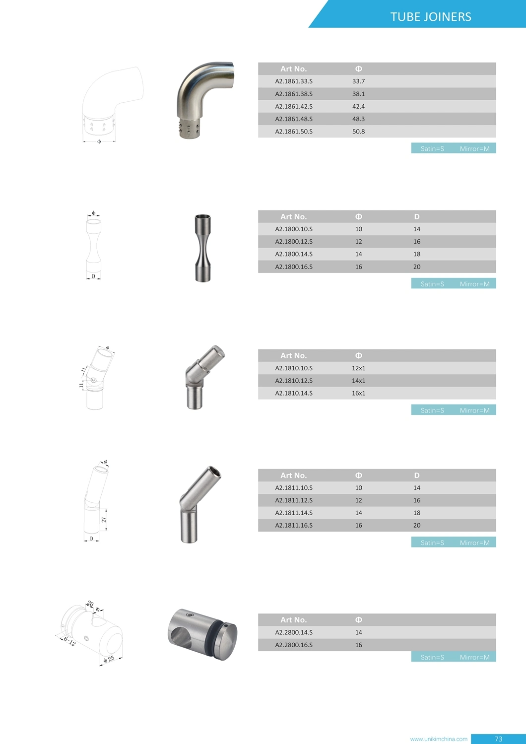 Customized Stainless Steel Railing Post/ Handrail Post/ Balustrade Post