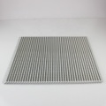 Aluminum HVAC Bevel Mill Finish Grille