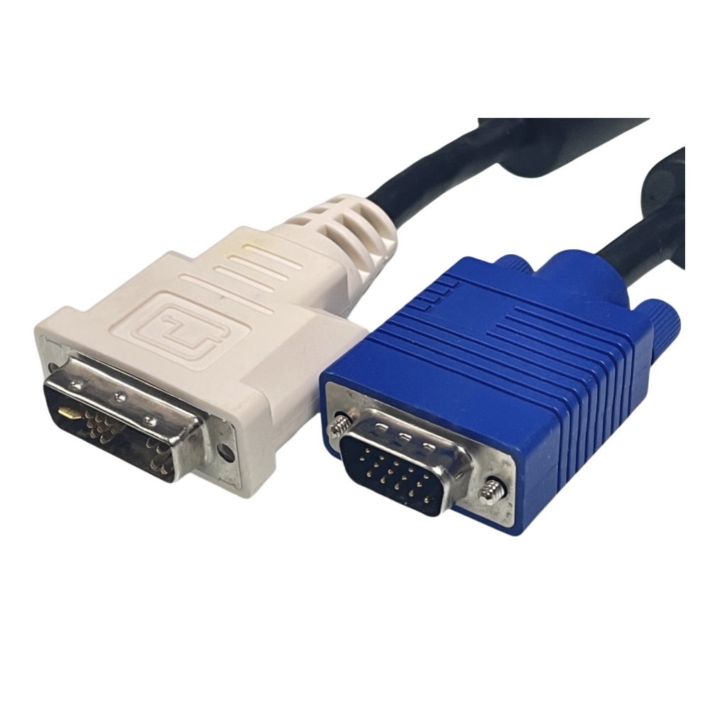 DVI-A ~ HD 15P 케이블 어셈블리 DVI-A to HD 15P cable assemblies