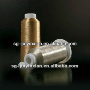 manufacturing metallic yarn