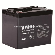 65AH/12V Deep Cycle Solar Photovoltaic Battery (AGM+GEL Technology)