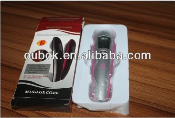 Battery operated hair brush for hair extension