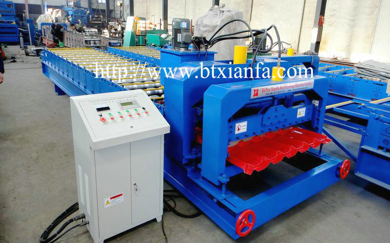 steel roof tile forming machine 2