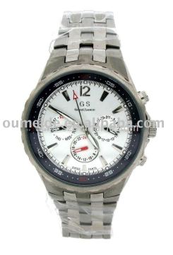 titanium watch with titanium band