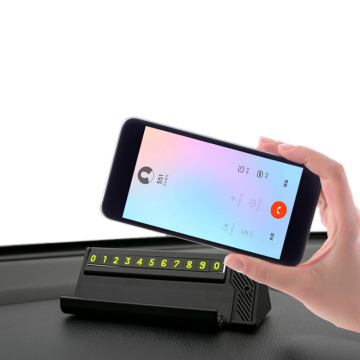 Car Air Freshener Phone Holder with Parking Phone Number Storage