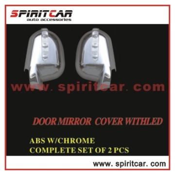 door mirror cover with LED
