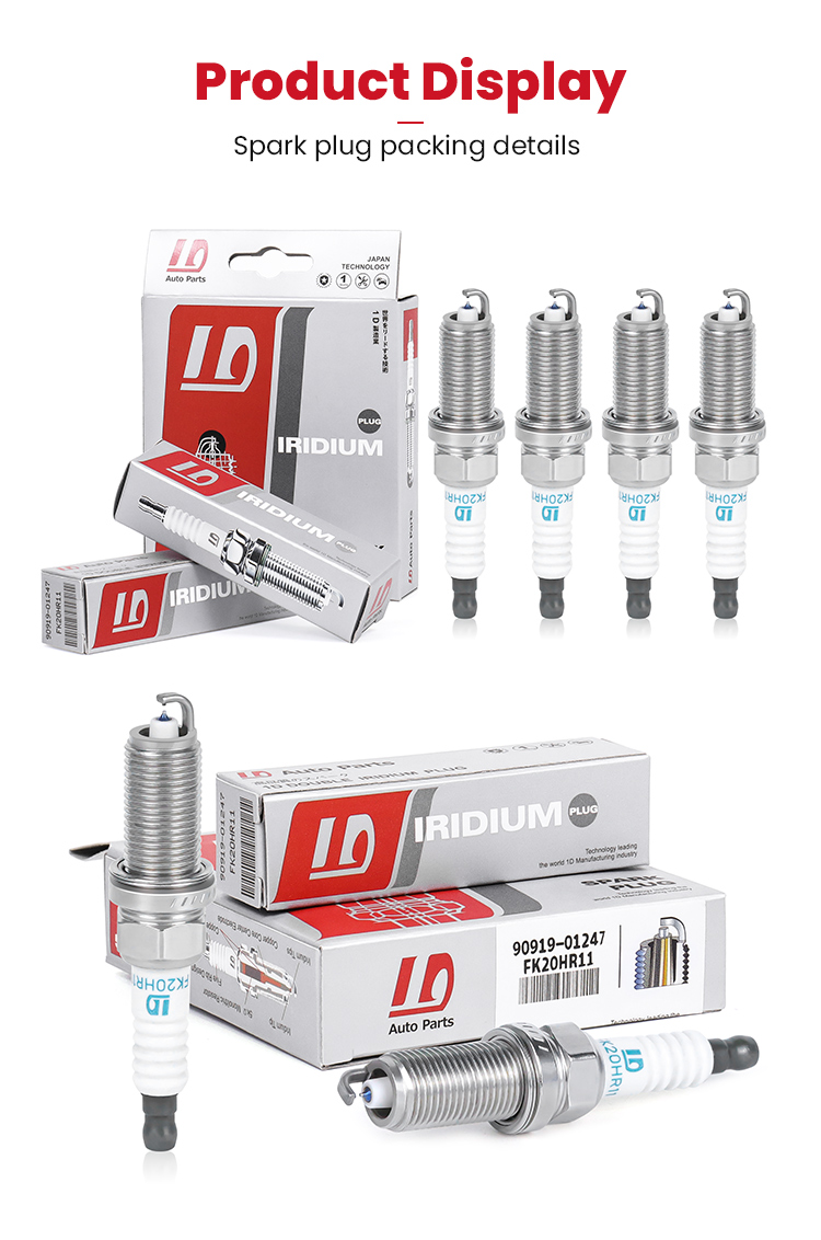 Car Double Iridium Spark Plug for Toyota