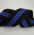 Biru hitam 9 kait pita pola garis PP