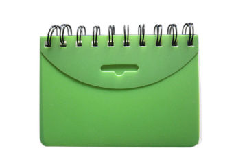 3”x5 Pp Cover Spiral Index Card Book 