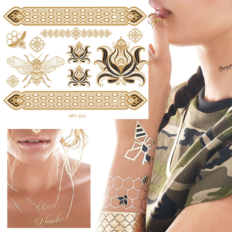 Metallic Tattoo 