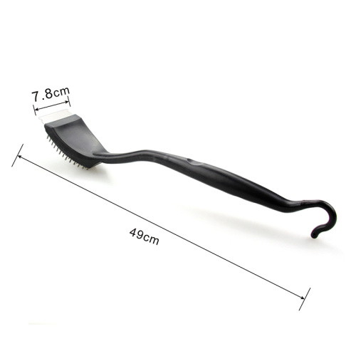 Plastic Handle Removable head Grill Brush