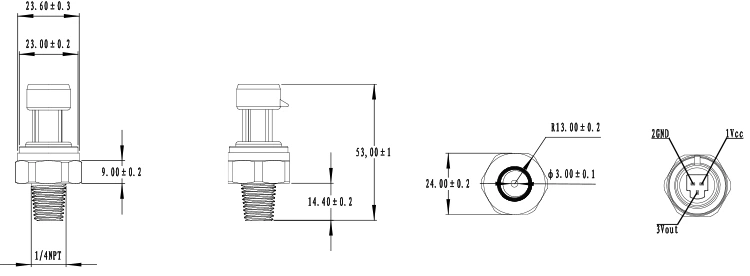 Low Cost Packard 1MPa Pressure Sensor for Smart Fire Controlling