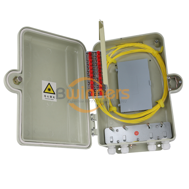 Waterproof 24 Core SMC Fiber Optical Distribution Box