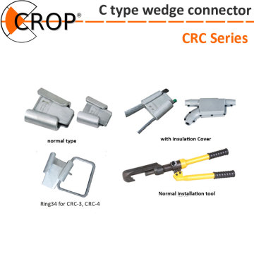 C type  aluminum alloy  wedge connector