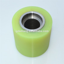 steel urethane idler wheel / pu idler wheel with ISO9001/urethane rubber idler wheel