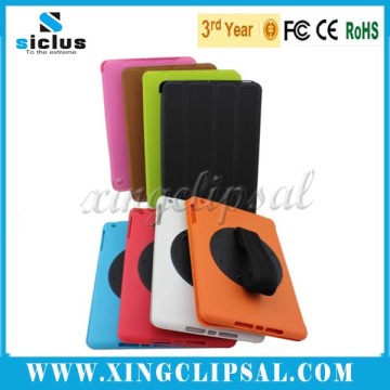 PC+PU flip lether case for ipad air ferrari case
