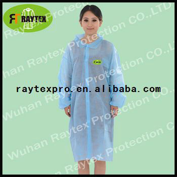 Disposable Blue Lab Coat