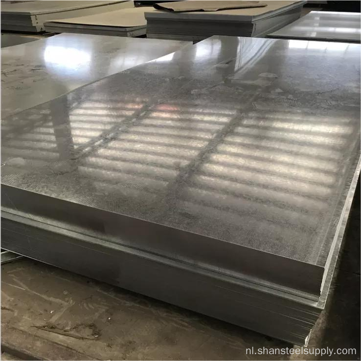 Standaardmeter 2 mm gegalvaniseerde stalen plaat