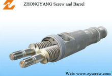 PVC WPC Conical Double Screw Barrel