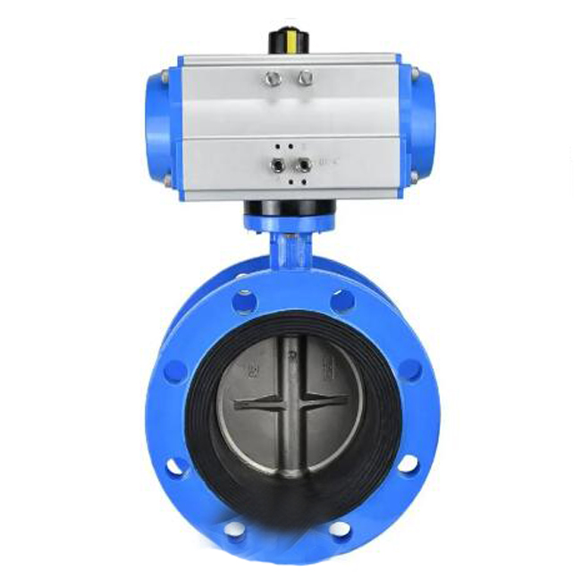 Standard Solenoid Shutoff Hydraulic Butterfly Valve