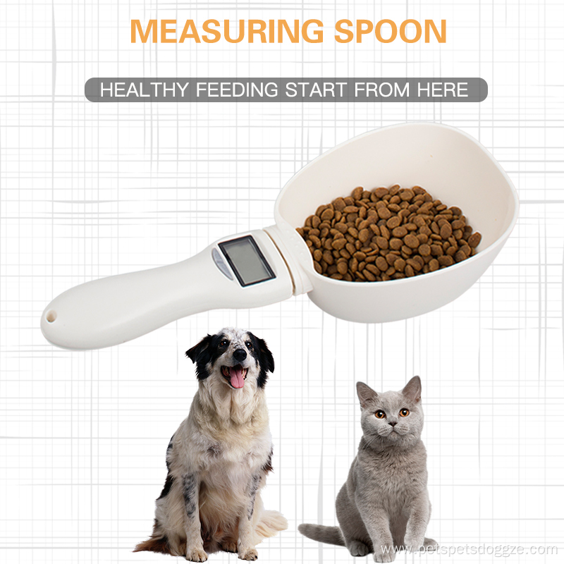 ABS electric pet scoop pet measure spoon