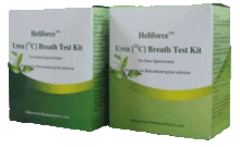 H. Pylori in-Vitro Diagnostic Reagent C13 Urea Breath Test Kit -Heliforce (75MG)